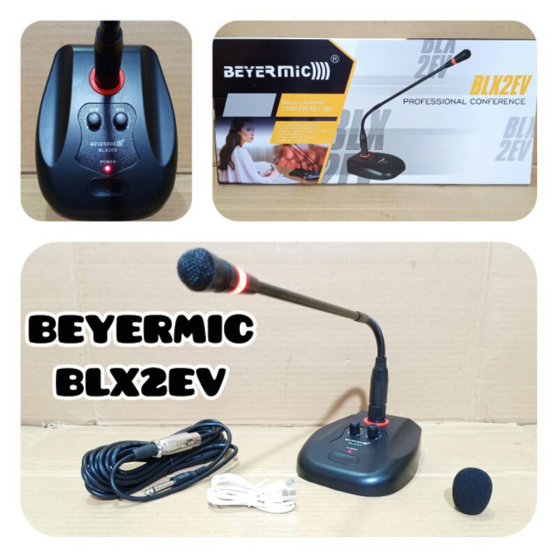 Mic Meja Podium Beyermic BLX2EV Goosneck Original TERBAIK
