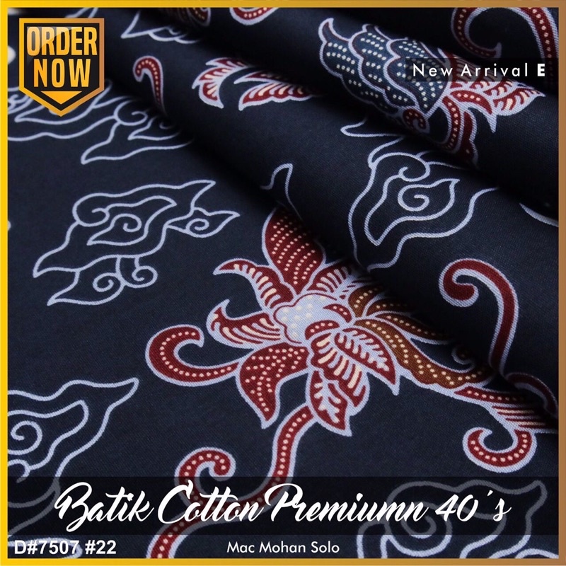 [NEWEST ARRIVAL] KAIN BATIK COTTON PREMIUM 40’s BAHAN BATIK KATUN TERBARU DAN TERMURAH BY MACMOHAN PER 0.5M BEST PRINTING UNTUK KEMEJA SARIMBITAN ROK TUNIK GAMIS BAWAHAN KEBAYA