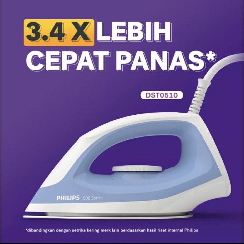 Setrika Philips 500 Series DST0510