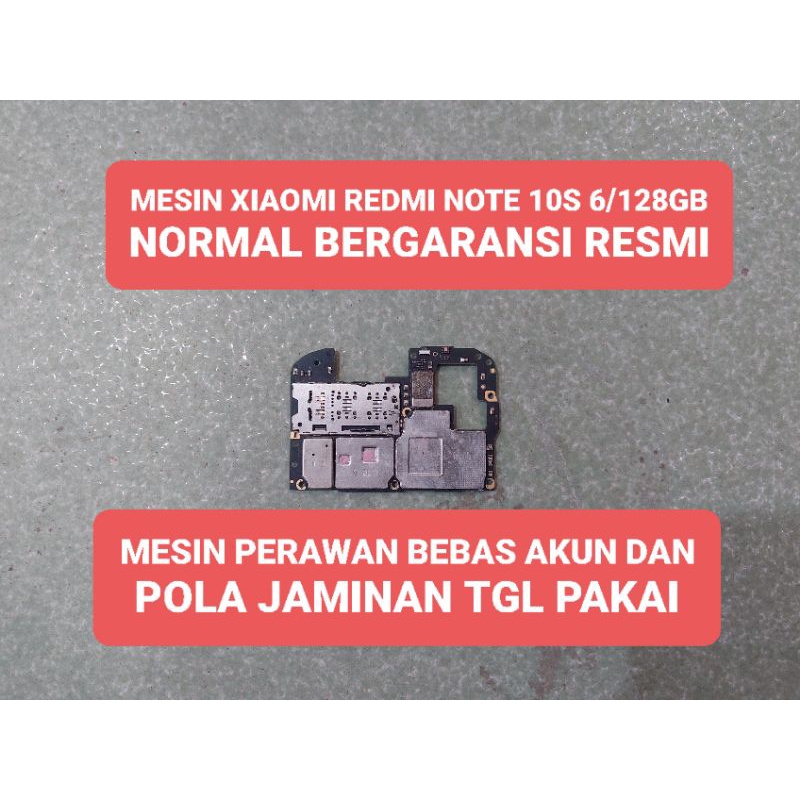 mesin redmi note 10s 6-128gb mesin Xiaomi redmi note 10s normal mesin redmi note 10s mesin Xiaomi note 10s