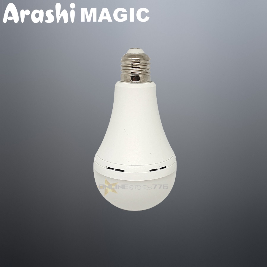 Lampu Emergency ARASHI MAGIC LED 9WATT 12WATT 18WATT Cahaya Putih