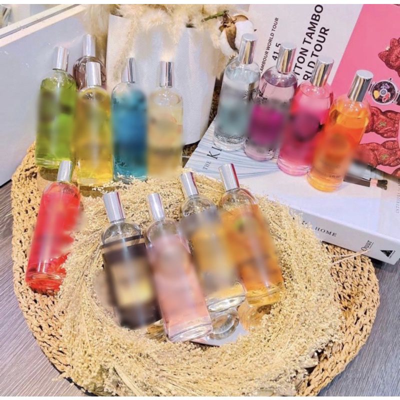 Parfume Body mist 100 ml free bubble wrap+ kardus packing aman