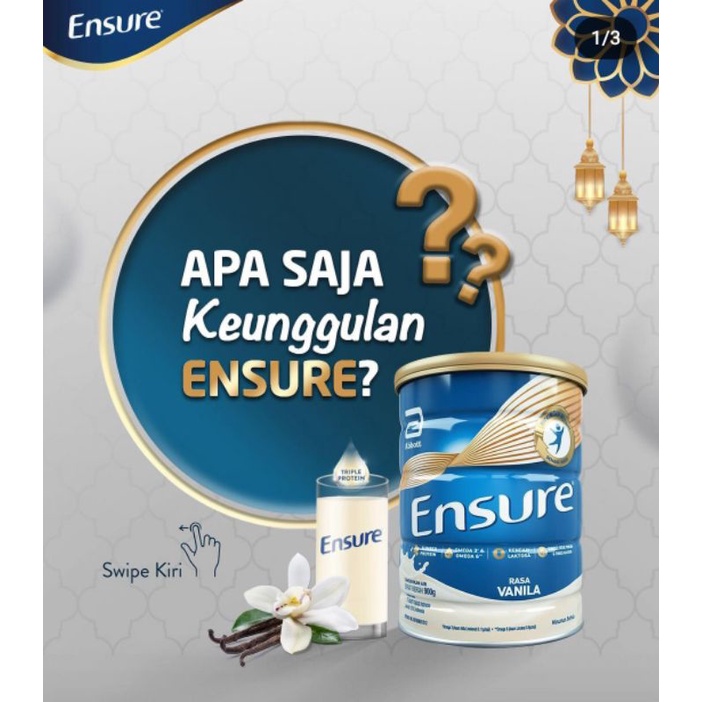 Ensure 900 Gr (Vanila&amp;Coklat)