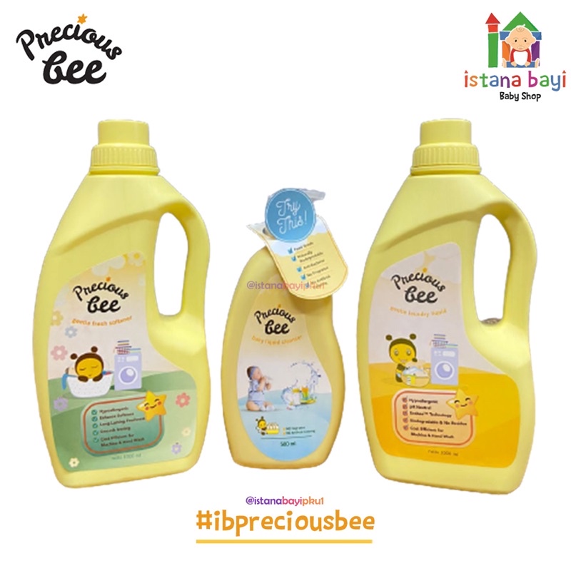 Precious Bee Gentle Laundry Liquid Detergent - Baby detergent - Deterjen bayi anak