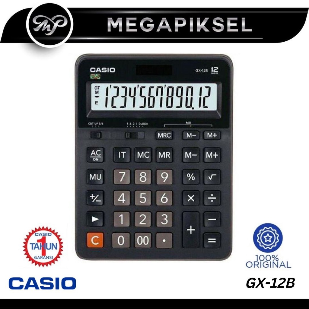 

CASIO GX-12B - Kalkulator