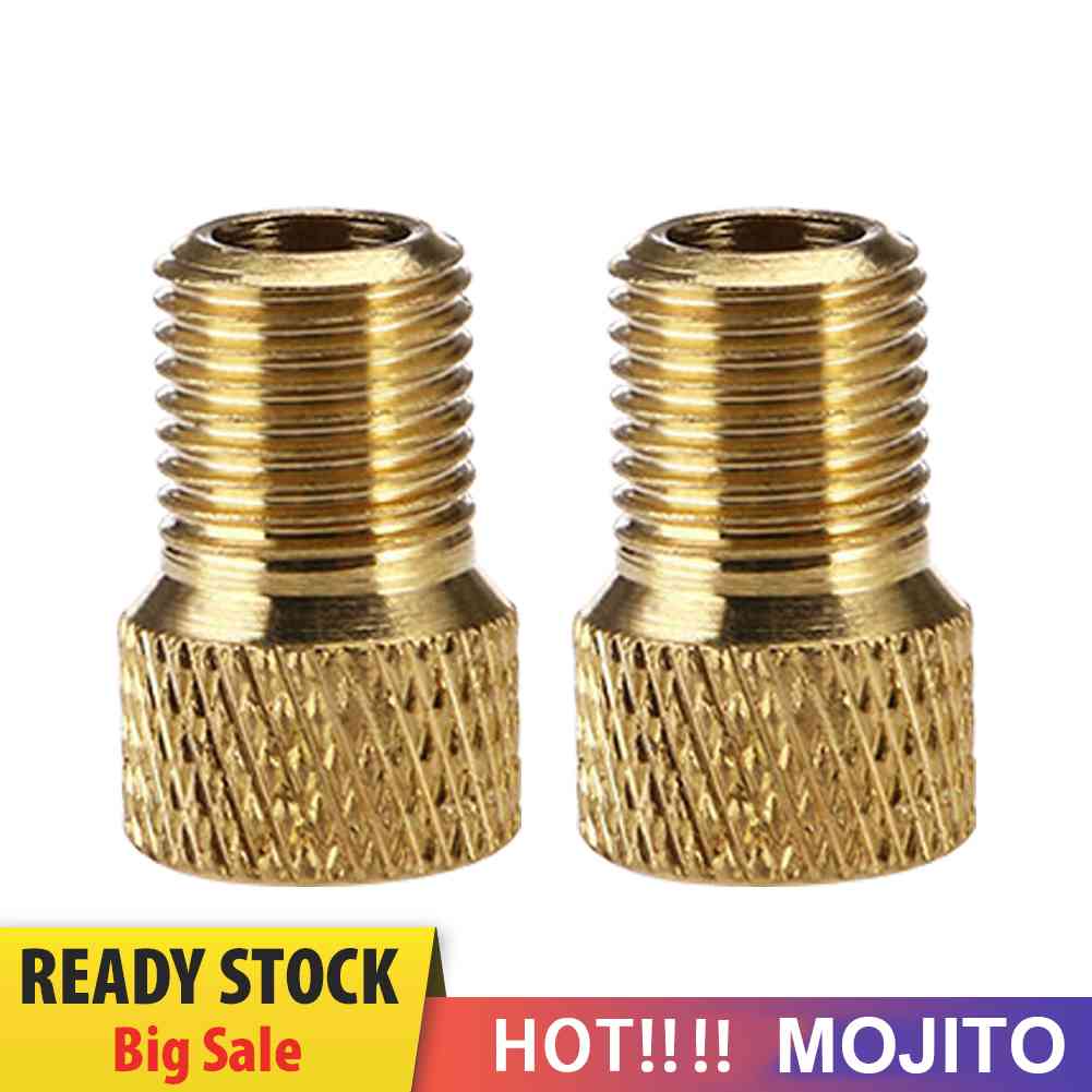 2pcs Adapter Katup Presta Ke Schrader Untuk Pompa Sepeda