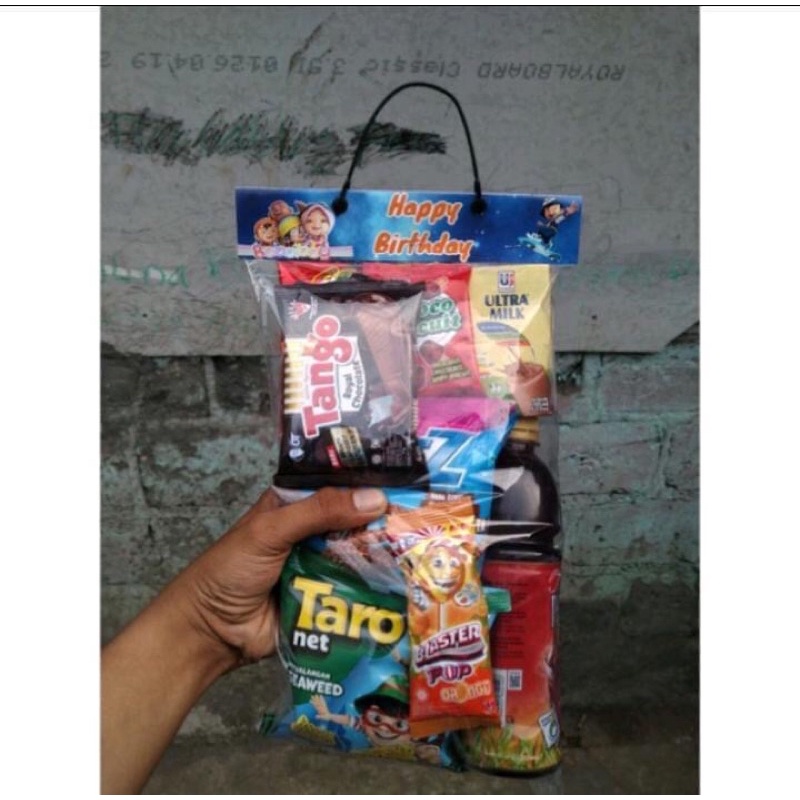

PLASTIK SNACK MODEL TAS / TAS ANTING / GODDIE BAG ULTAH by.happy.partyshop.wajak