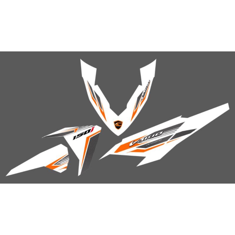 STRIPING VARIO LED CLICK 125&150 2015-2017 TRANSPARAN NTN