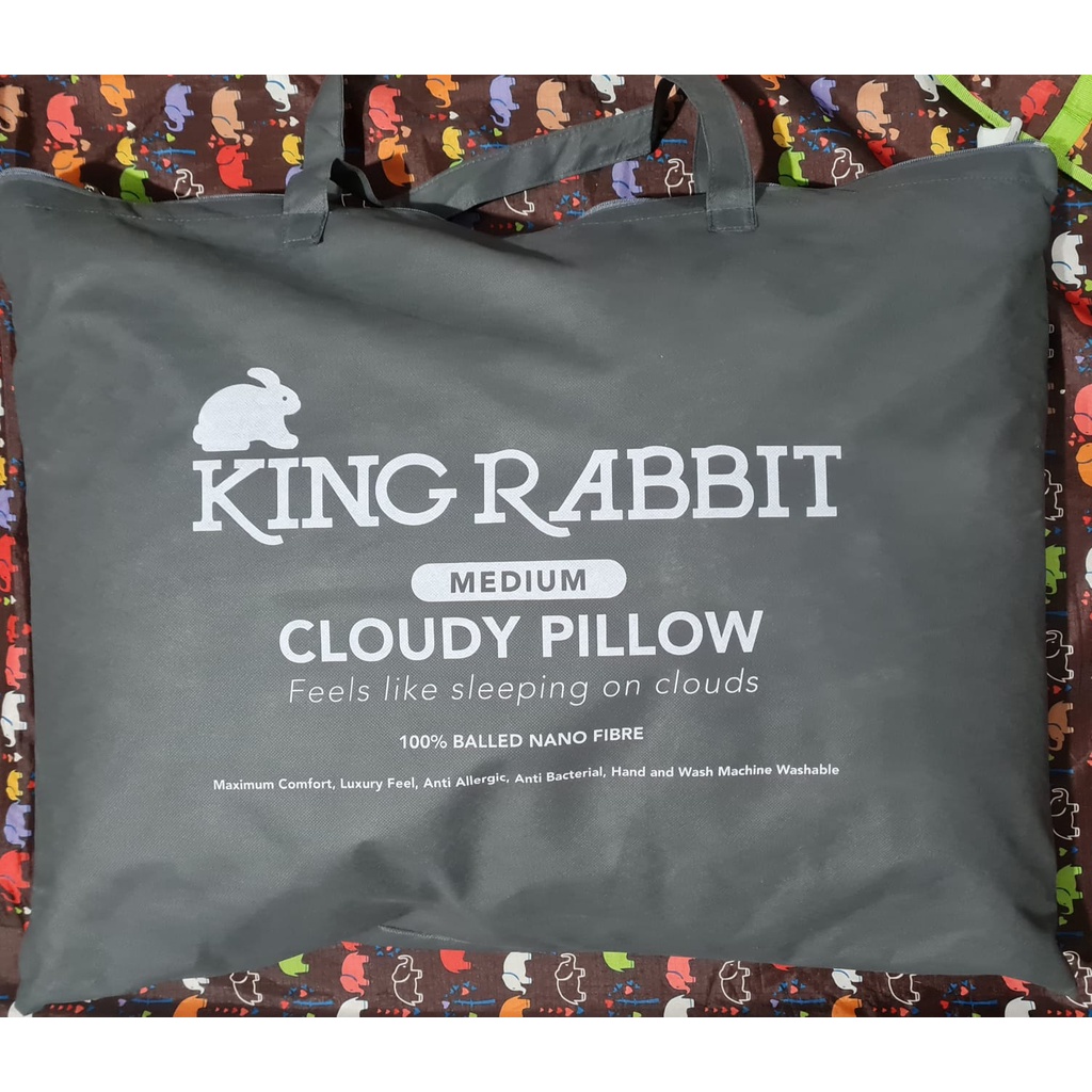 Jual Bantal King Rabbit uk medium (Cloudy Pillow) Shopee Indonesia