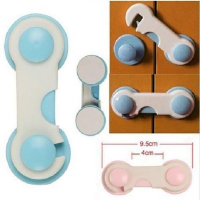 PENGAMAN LACI LEMARI PINTU PERABOTAN DARI BABY ANAK PENGUNCI LEMARI SAFETY LOCK CHILD