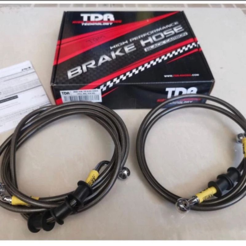Selang rem TDR carbon Nmax/ Kabel Rem TDR karbon For Nmax Non ABS Nmax old , Nmax New