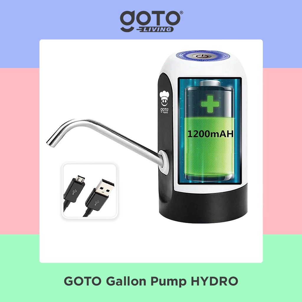 [PREMIUM] GOTO POMPA GALON Elektrik / Goto Hydro Dispenser Air Minum Gallon Pompa Galon Goto