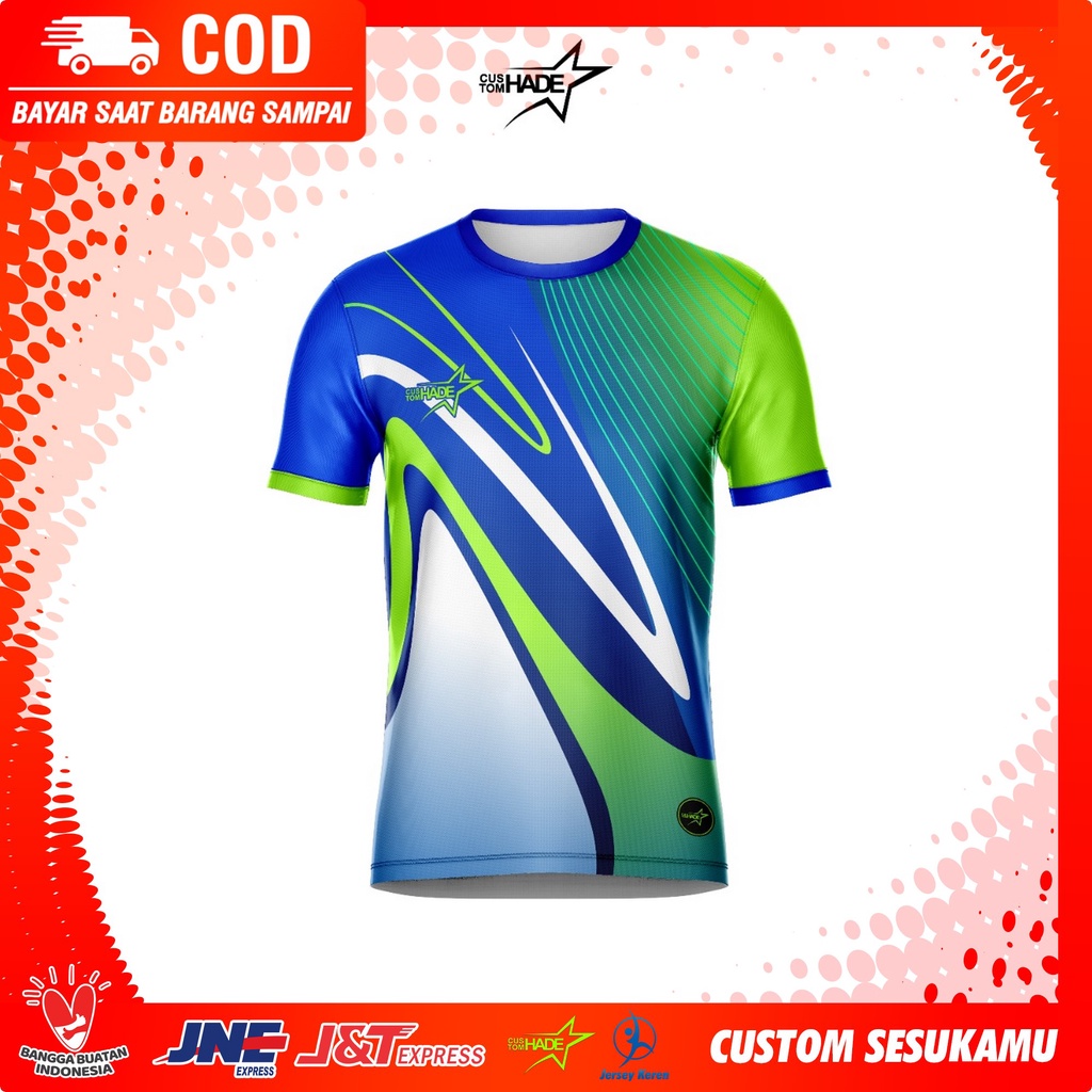 Jual Baju Kaos Jersey Running Pakaian Olahraga Custom Desain