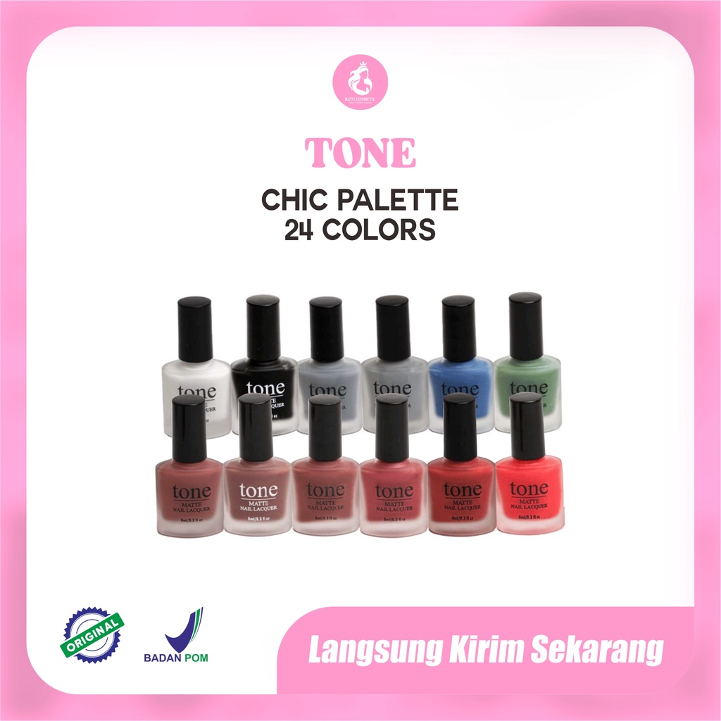 Tone Matte Nail Chic Palette 8 ml