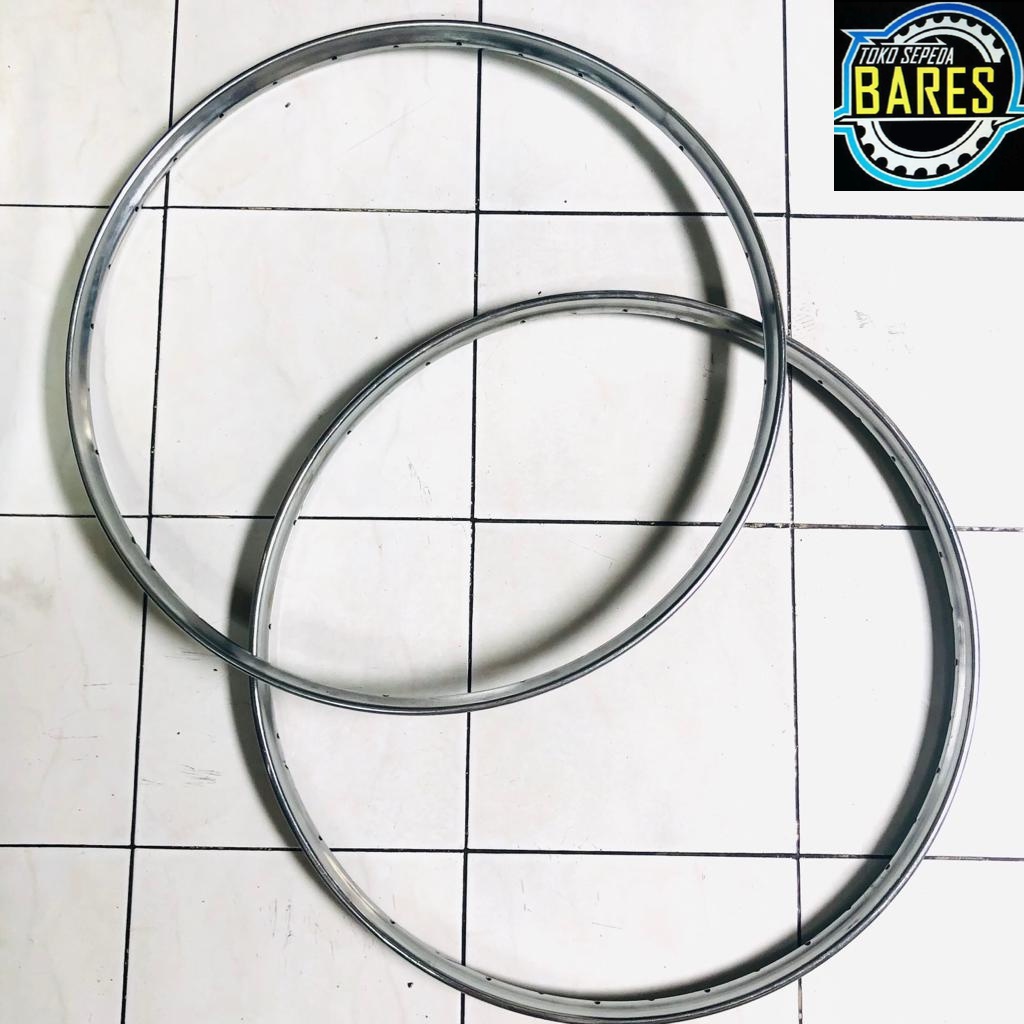 Velg / Rim Sepeda 28 x 1 1/2 Lubang 32 / 40 Besi RRC