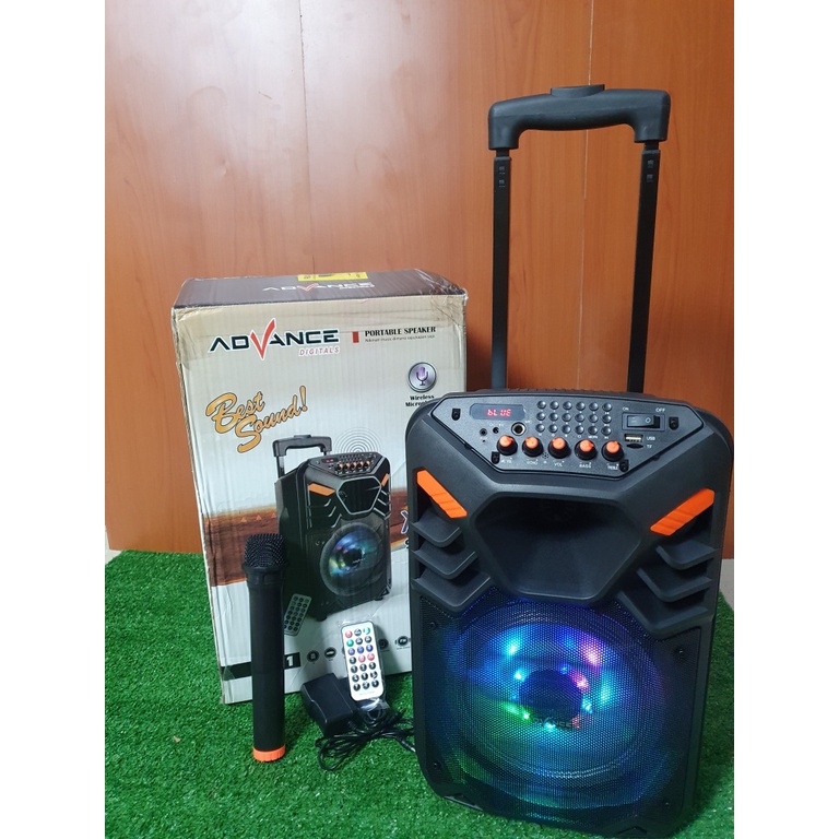 Speaker Advance K881 Meeting Bluetooth Salon Aktif 8" Gratis 1 Mic