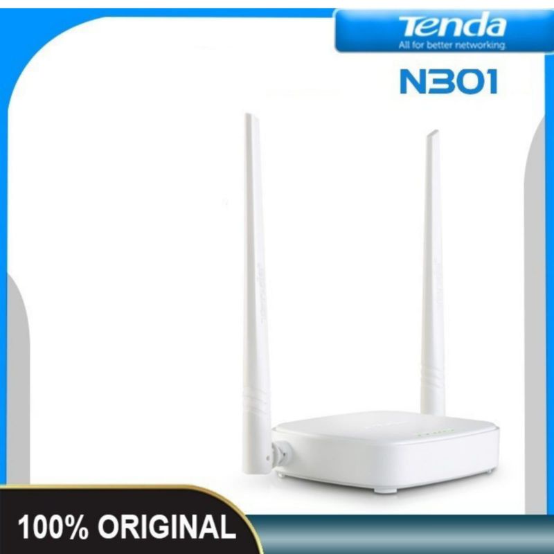 Tenda F3 Router Wireless+Extender Tenda N301 Router Wiresless WiFi 300Mbps 2 Antenna