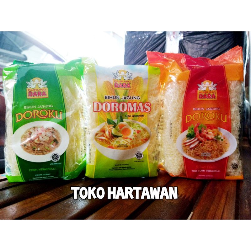 BIHUN JAGUNG DOROKU | DOROMAS isi 4pc cap burung dara