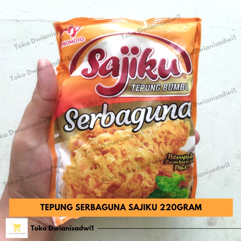 

Tepung Serbaguna Sajiku 220 Gram