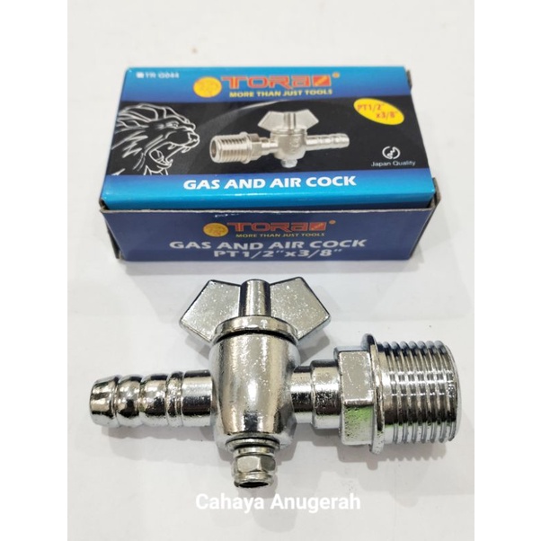 Kran Gas 1/4 Inch Tora / Kran Gas Tora 1/4" / Kran Gas Tora