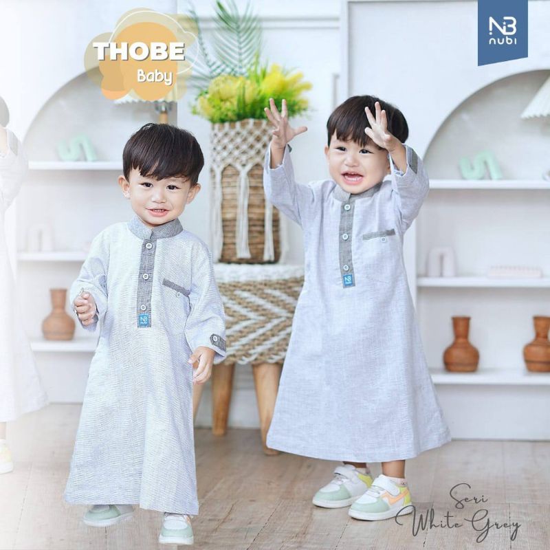 Jubah Thobe Nubintang / jubah anak laki laki / jubah anak cowok / jubah anak nubintang / jubah anak 