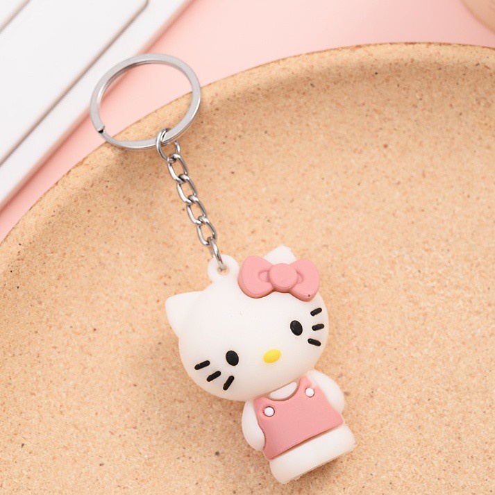GANTUNGAN KUNCI KARAKTER KARTUN MINI | GANCI BONEKA MINI PVC KARET GANTUNGAN LUCU ANAK-ANAK | GANTUNGAN KUNCI SIMPLE