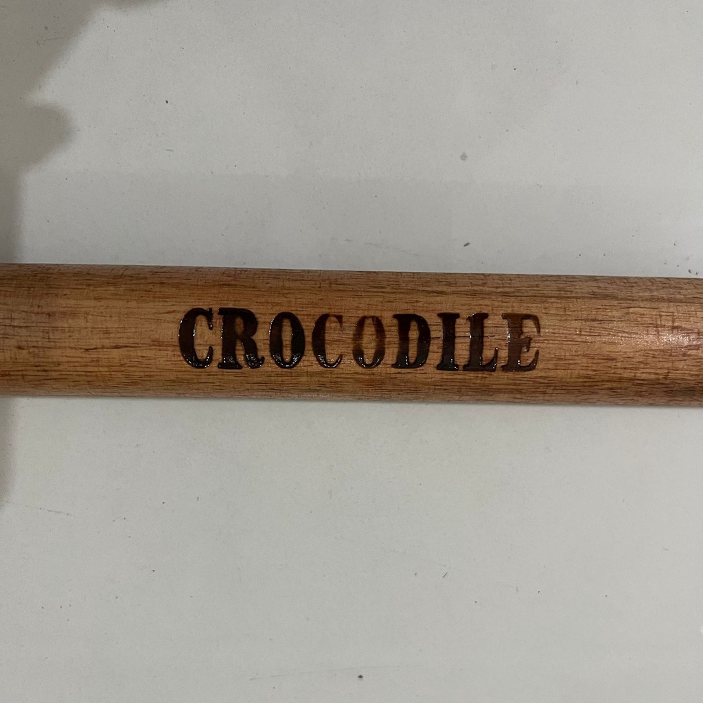 [12PCS] Serok Sekop Pasir Gagang Kayu Tebal Ujung Runcing / Papak Crocodile