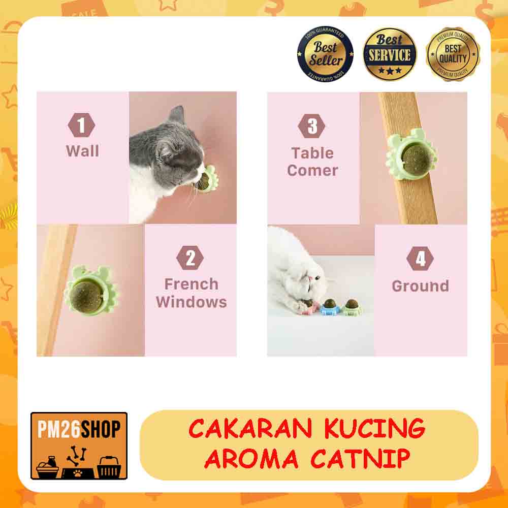 MAINAN CAKARAN KUCING AROMA CATNIP