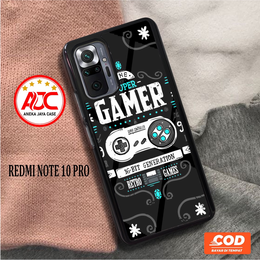 Case REDMI NOTE 10 4G REDMI NOTE 10S - Casing REDMI NOTE 10 4G - REDMI NOTE 10S - case hp Motif GAME