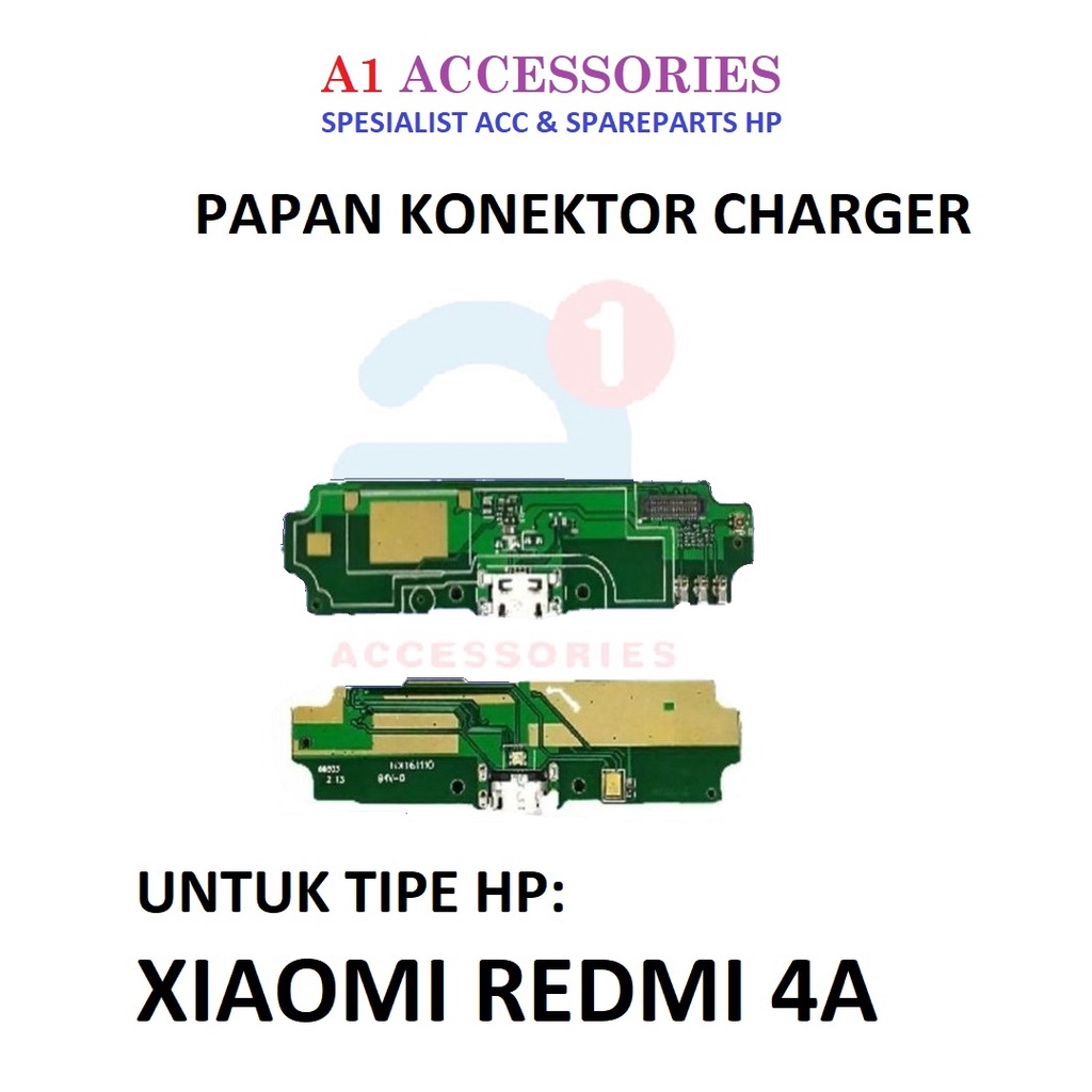 PAPAN CHARGER XIAOMI REDMI 4A / Mi4A FLEXIBLE PCB KONEKTOR CAS FLEXIBEL CONNECTOR TC