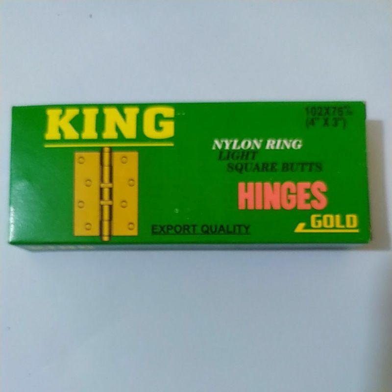 engsel pintu / jendela ,engsel nylon King 4 inci. harga per pasang