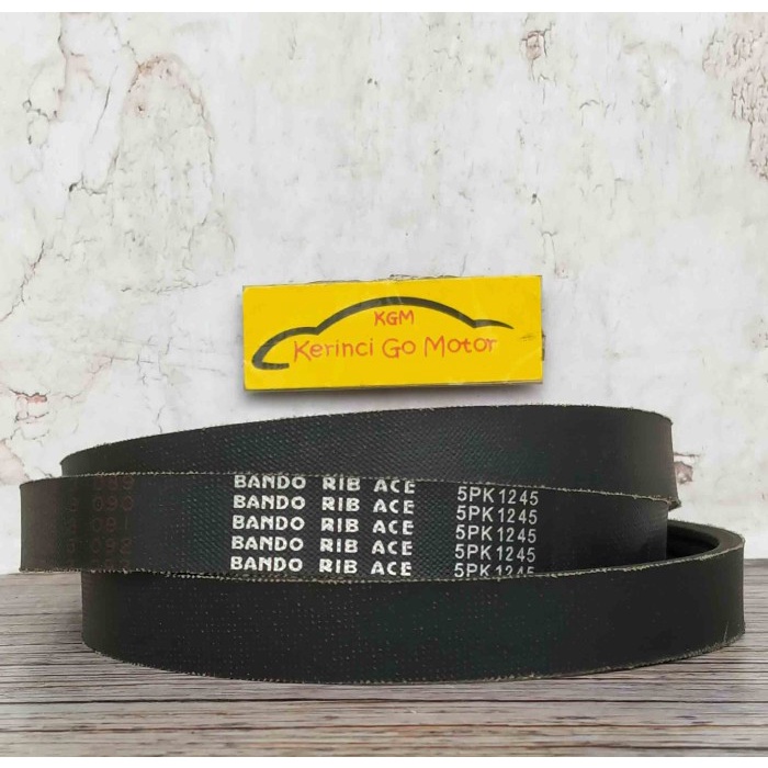 BANDO VAN BELT 5PK 1245 RIB BELT TALI KIPAS 5PK-1245 FAN BELT ALUR