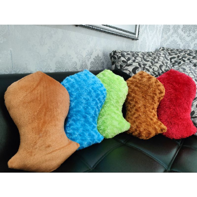 bantal  terompah peluk tanpa nama/bantal terompah/bantal terompah lembut