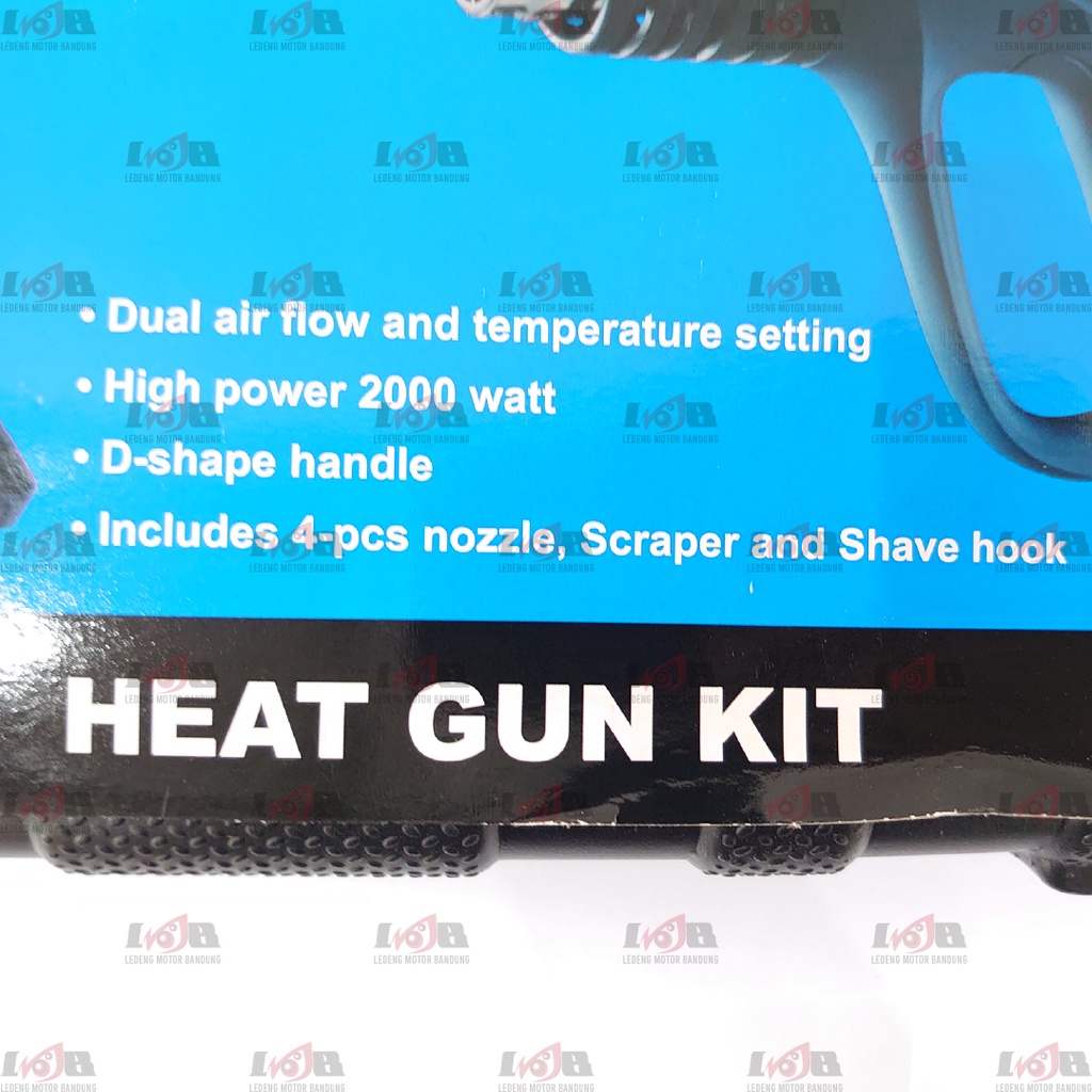 Kyocera Heat Gun Hot Kit HG-2000K Mesin Pemanas Angin Panas Ryobi