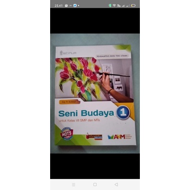 

Seni budaya untuk SMP kelas VII