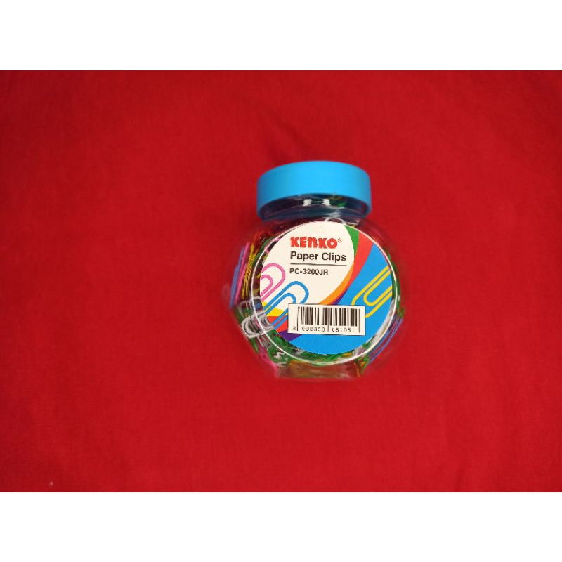 

TRIGONAL CLIP / PAPER CLIP WARNA KENKO PC-3200 JAR