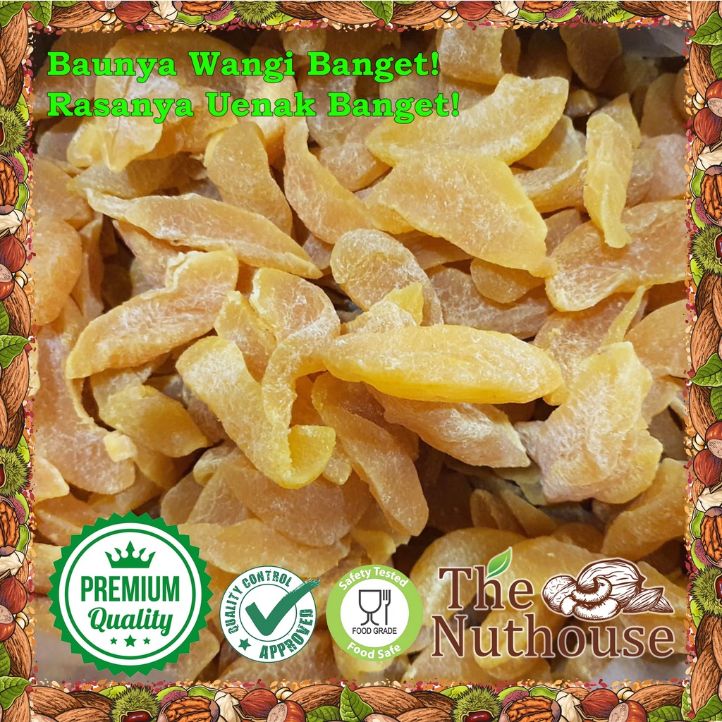 500gr Dried Yellow Peach / Buah Persik Kuning Kering [Premium Fruits]