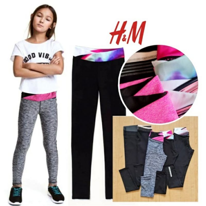 COD Legging Anak Perempuan Branded /leging sport wanita Original HM