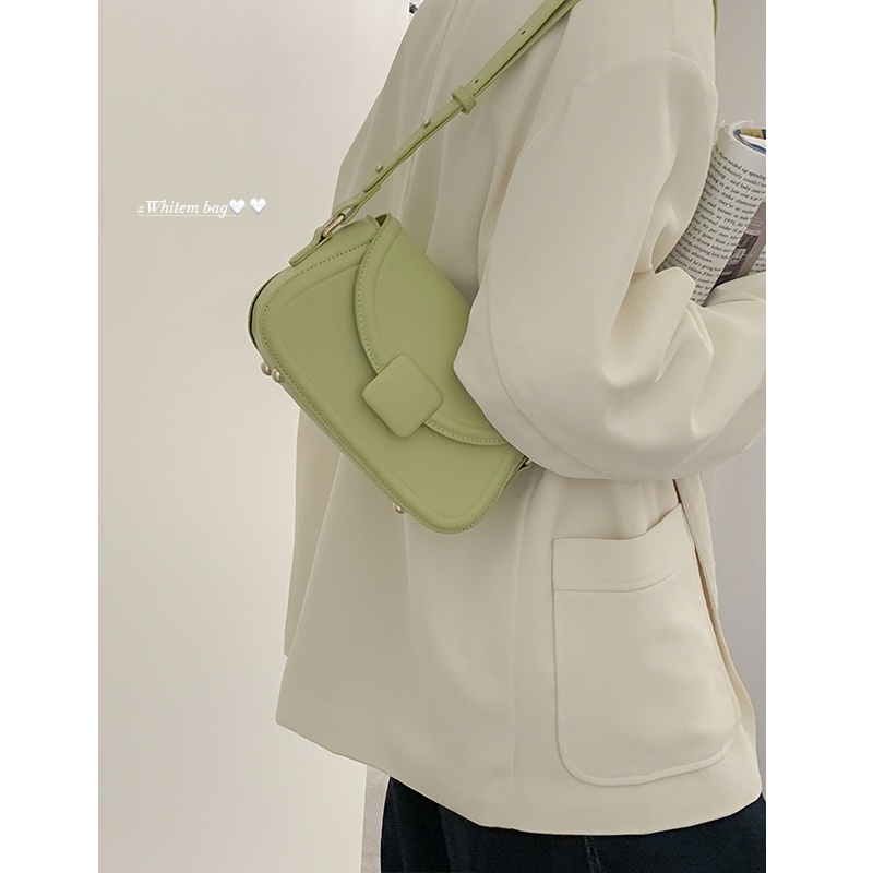 Suhao Musim Panas Ketiak Tas Kecil Wanita 2022 Baru All-Match In Fashion Tas Persegi Kecil Berkualitas Tinggi Tekstur Niche Tas Messenger