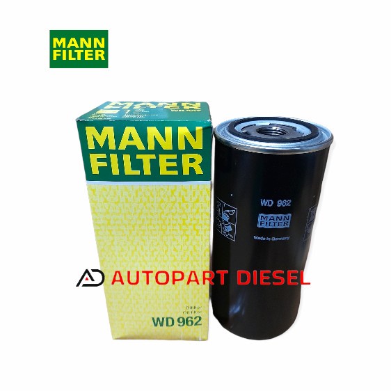 WD962 Mann Hydaulic Compressor Oil Filter - P550230 J8611962 HF6141 HC-6802 SFH0962 680 BT735 3.008.