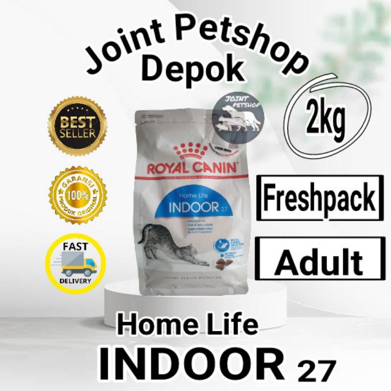 Royal Canin Home Life Indoor 27 2kg / Royal Canin Indoor 27