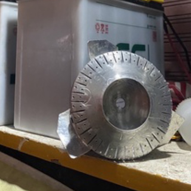tungku arum manis aluminium twister / sayap