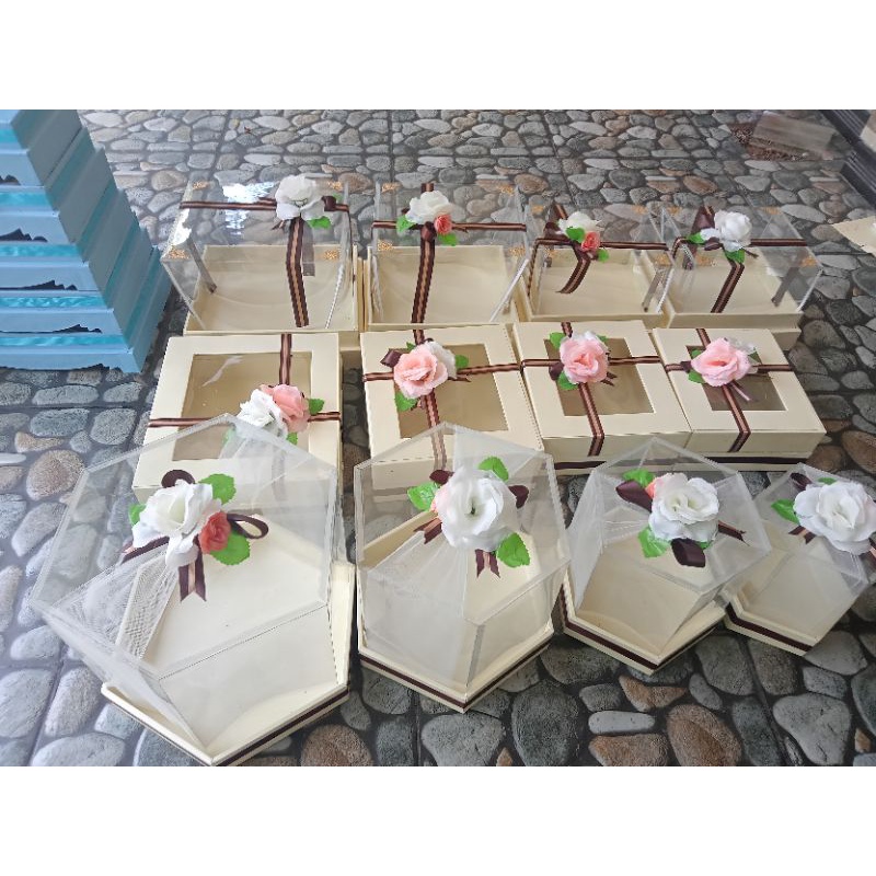 

box Seserahan isi 12 box/kotak seserahan/box hantaran pernikahan