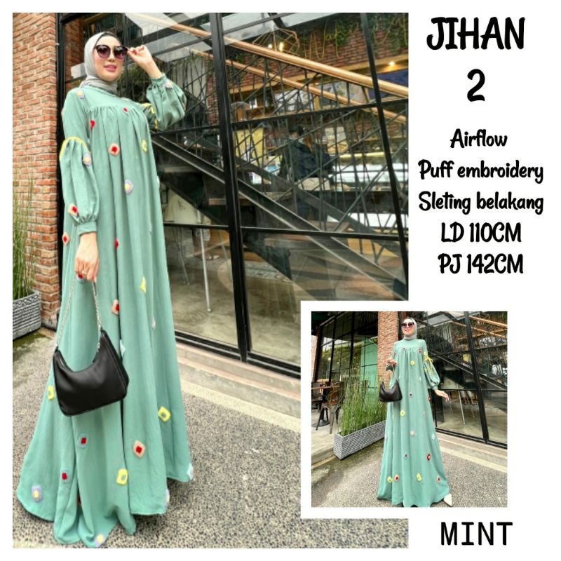 (RAMADAN BIG SALE)GLAMZ SOFIE/JIHAN/NANIA/ GAMIS POMPOM LOVE/GAMIS TERBARU/GAMIS LEBARAN /GAMIS RAYA