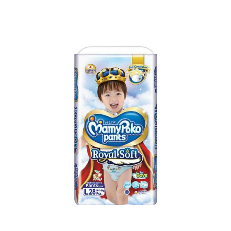 Mamy Poko Pants Boys 28'S Extra Soft Large