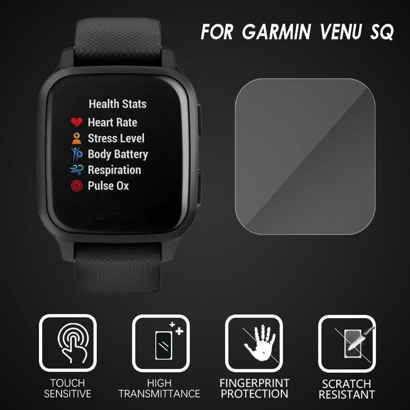 Film Pelindung Layar Hydrogel 9H HD Anti Gores Untuk Garmin Venu SQ SQ2 Music 2 2S Smart Watch Garmin Venu2 Venu2S