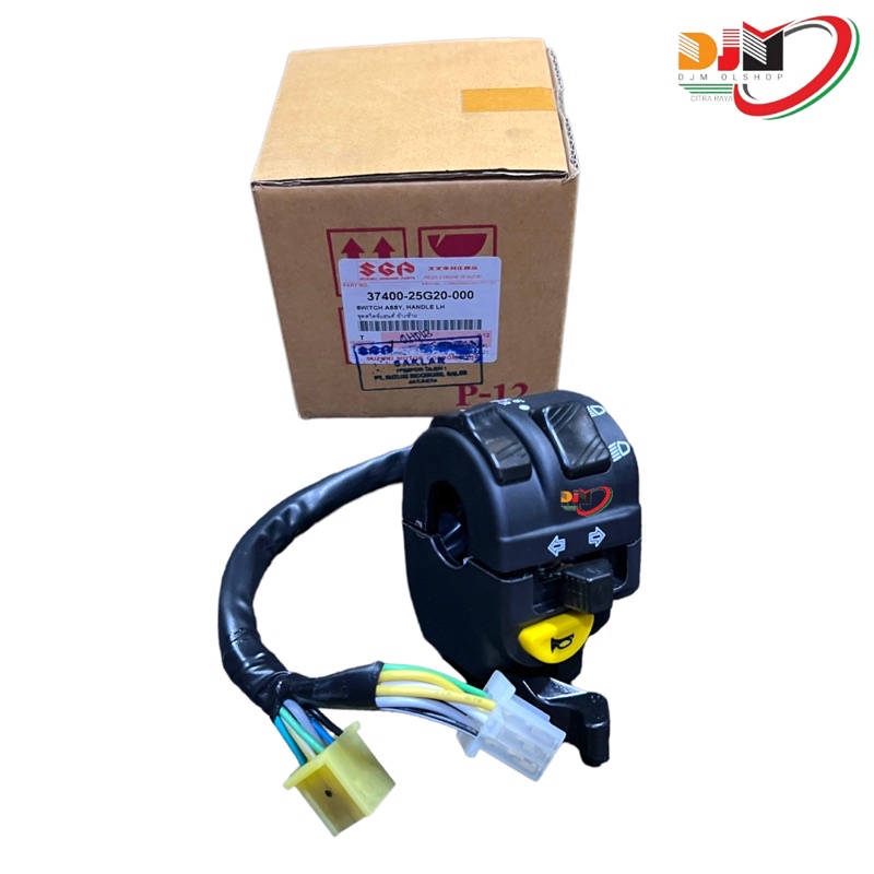 Saklar Kiri Satria Fu150 Old On/Off Lampu Made In Thailand Original Suzuki SGP 37400-25G20