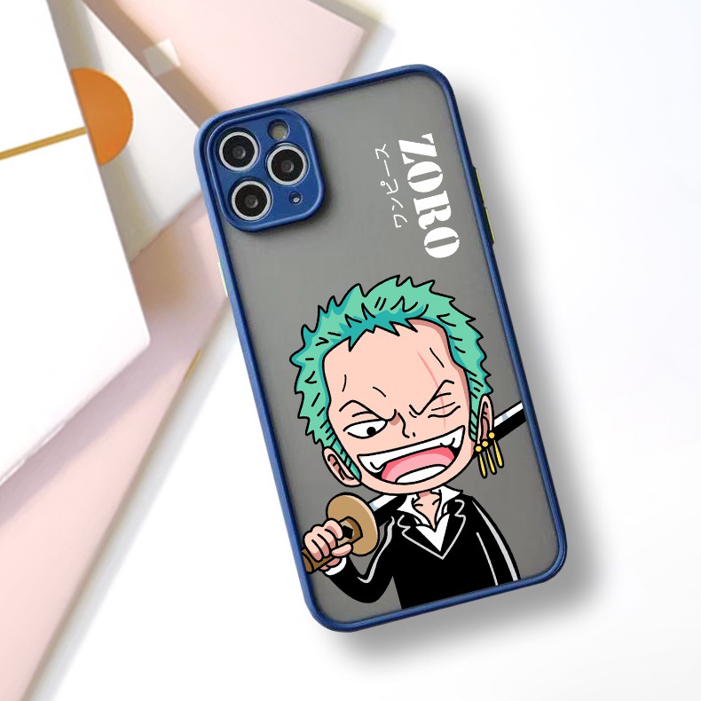 PRINTING HYBRID Luffy Zoro Navy Red case infinix hot 9 play reno 6 4g oppo f7 a76 a96 4g a16k a16e