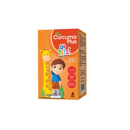 curcuma plus go talz vitamin anak rasa jeruk