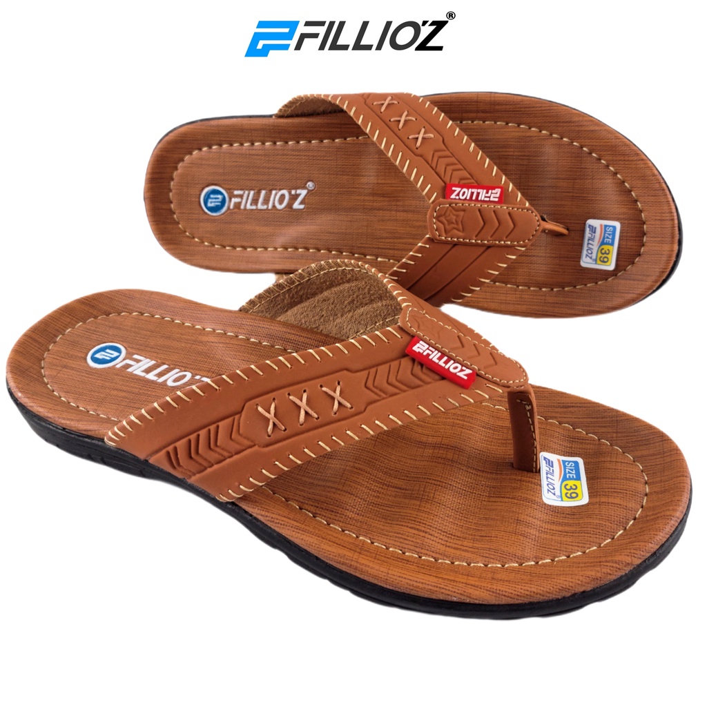 Sandal Cowok / Sandal Pria / Sandal Laki- laki Kulit Distri Original Fillioz WILLIAM